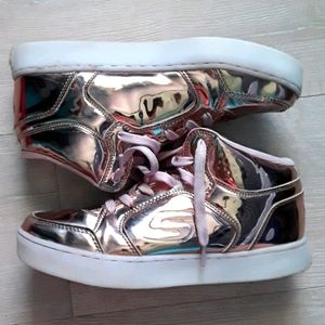 Sketchers Energy Lights in Rose Gold